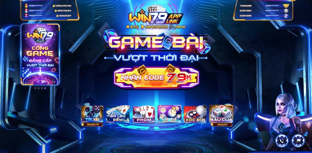 Win79 Siêu Phẩm Game Bài Tài Xỉu Xóc Đĩa Online